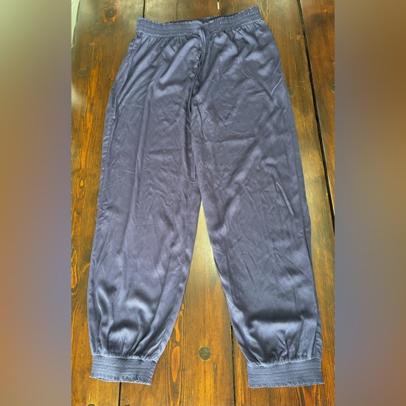 ee:some Perfect Joggers Comfy Flowy Navy Blue Womens Large Boutique - Picture 1 of 11